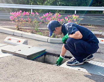 浄浄化槽の保守・点検のイメージ