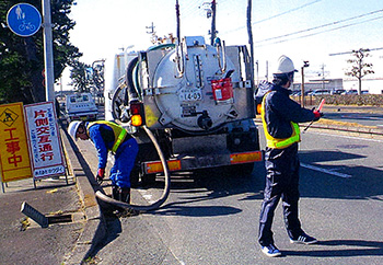 排水管清掃のイメージ