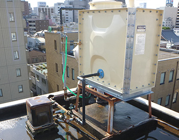 貯水槽の点検・清掃のイメージ